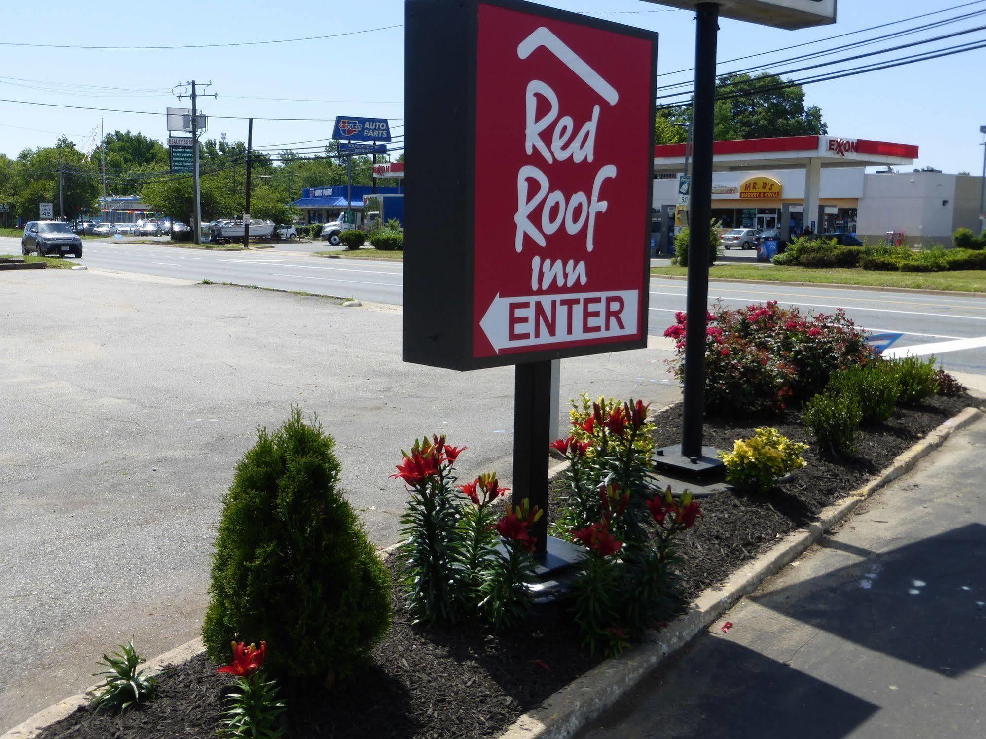 Red Roof Inn Fredericksburg North Eksteriør bilde